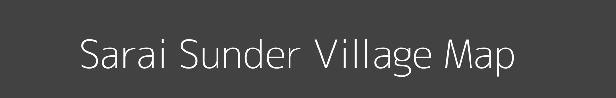 Map of Sarai Sunder Village in Uttar Pradesh Image