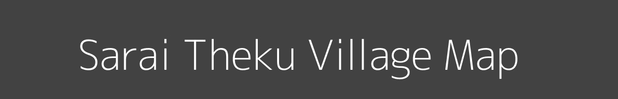 Map of Sarai Theku Village in Uttar Pradesh Image