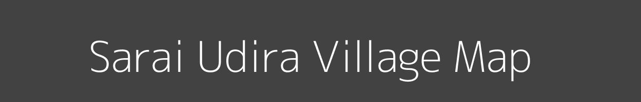 Map of Sarai Udira Village in Uttar Pradesh Image