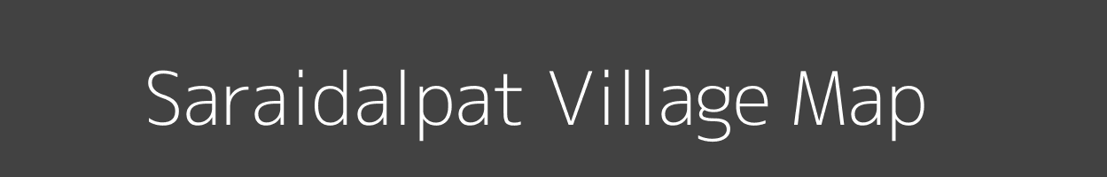 Map of Saraidalpat Village in Uttar Pradesh Image