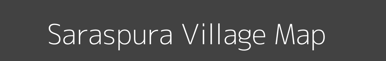 Map of Saraspura Village in Madhya Pradesh Image