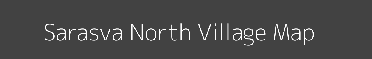 Map of Sarasva North Village in Gujarat Image