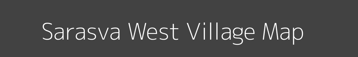 Map of Sarasva West Village in Gujarat Image