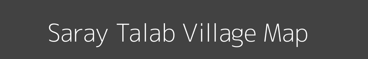 Map of Saray Talab Village in Madhya Pradesh Image