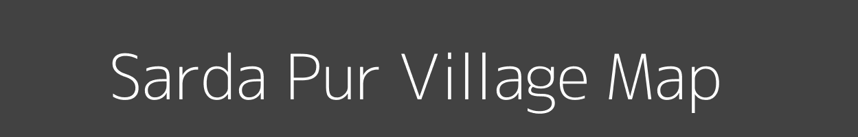 Map of Sarda Pur Village in Uttar Pradesh Image