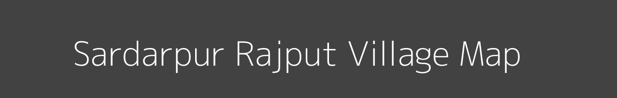 Map of Sardarpur Rajput Village in Uttar Pradesh Image