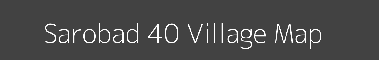 Map of Sarobad 40 Village in Punjab Image