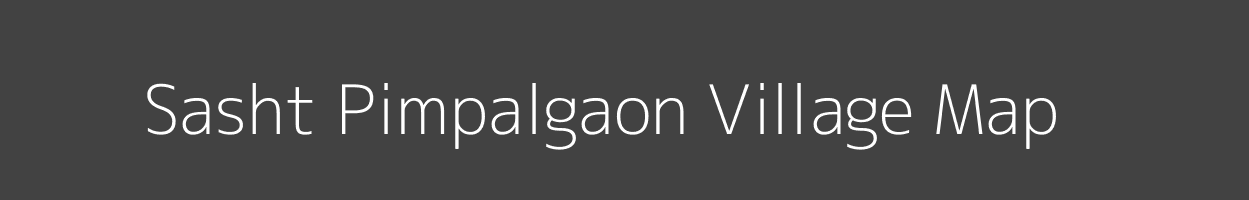 Map of Sasht Pimpalgaon Village in Maharashtra Image