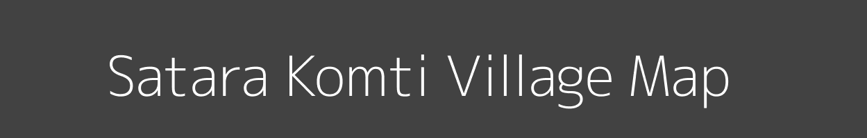 Map of Satara Komti Village in Maharashtra Image