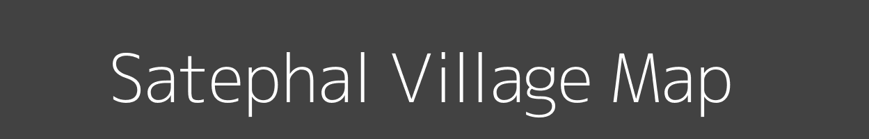 Map of Satephal Village in Maharashtra Image