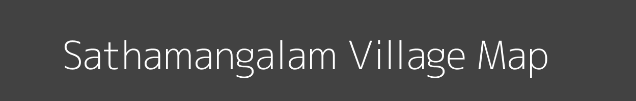 Map of Sathamangalam Village in Puducherry Image