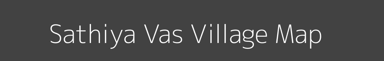 Map of Sathiya Vas Village in Rajasthan Image