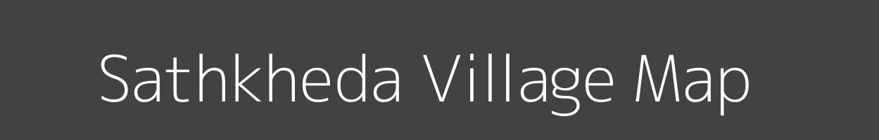 Map of Sathkheda Village in Madhya Pradesh Image