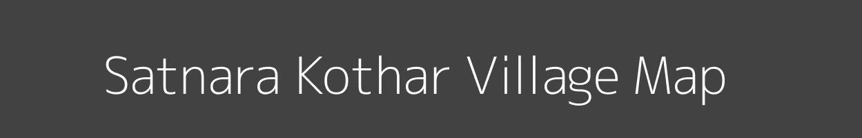Map of Satnara Kothar Village in Madhya Pradesh Image