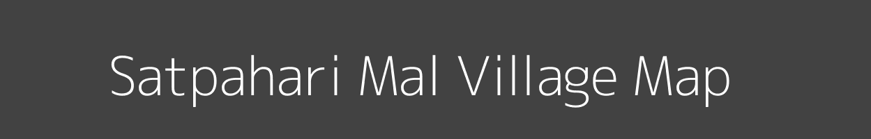 Map of Satpahari Mal Village in Madhya Pradesh Image