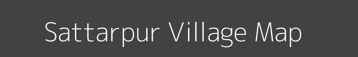 Map of Sattarpur Village in Uttar Pradesh Image