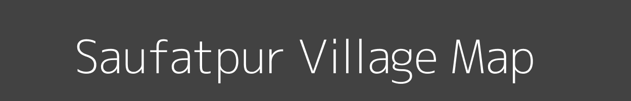 Map of Saufatpur Village in Uttar Pradesh Image