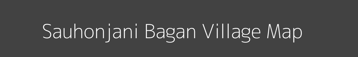 Map of Sauhonjani Bagan Village in Uttar Pradesh Image