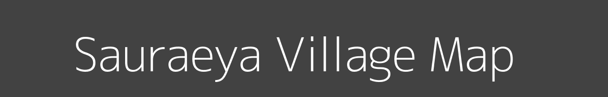 Map of Sauraeya Village in Uttar Pradesh Image