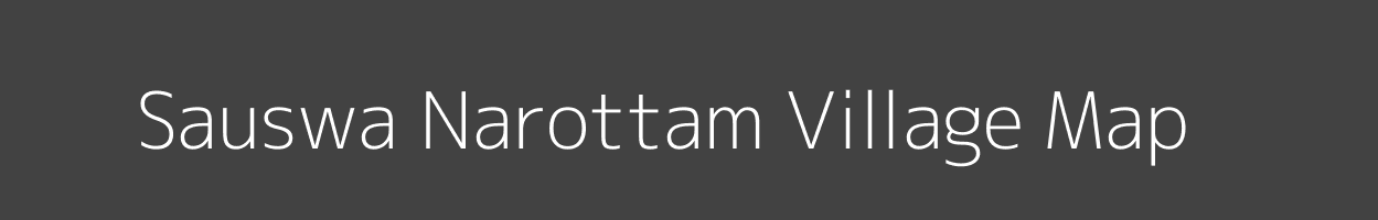 Map of Sauswa Narottam Village in Uttar Pradesh Image