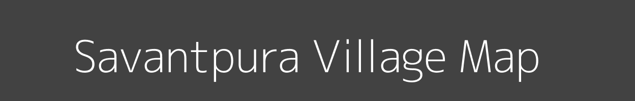 Map of Savantpura Village in Uttar Pradesh Image