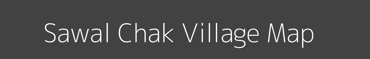 Map of Sawal Chak Village in Uttar Pradesh Image