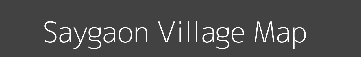 Map of Saygaon Village in Maharashtra Image