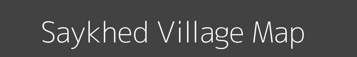 Map of Saykhed Village in Maharashtra Image