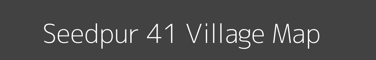 Map of Seedpur 41 Village in Haryana Image