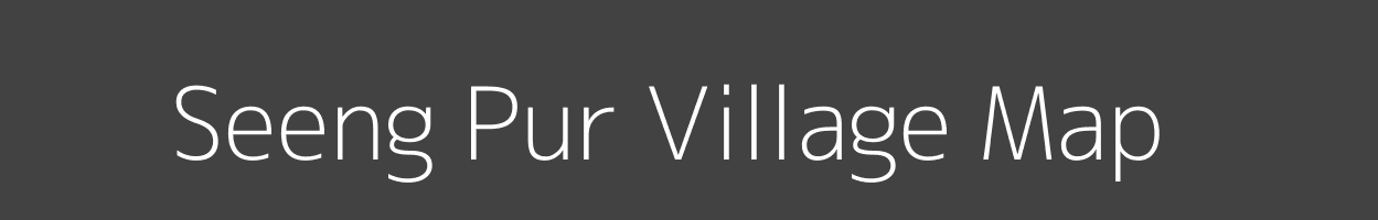 Map of Seeng Pur Village in Uttar Pradesh Image