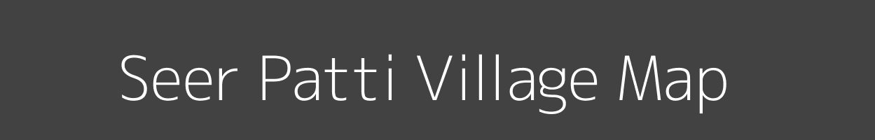 Map of Seer Patti Village in Uttar Pradesh Image