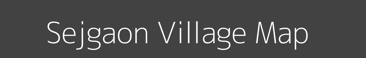 Map of Sejgaon Village in Maharashtra Image