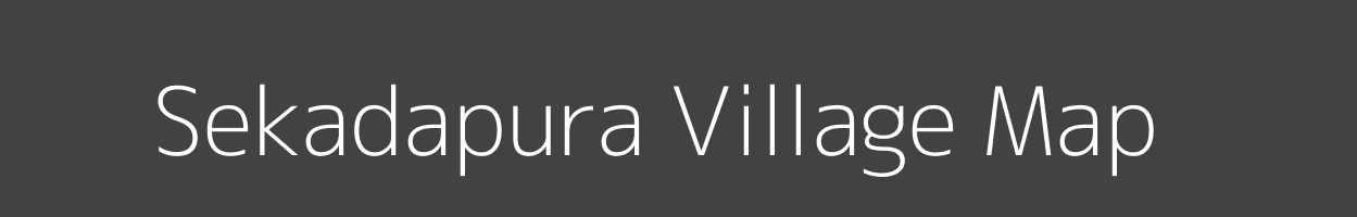 Map of Sekadapura Village in Madhya Pradesh Image