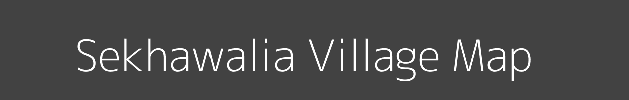 Map of Sekhawalia Village in Uttar Pradesh Image