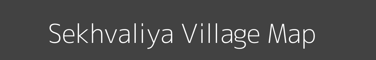 Map of Sekhvaliya Village in Uttar Pradesh Image