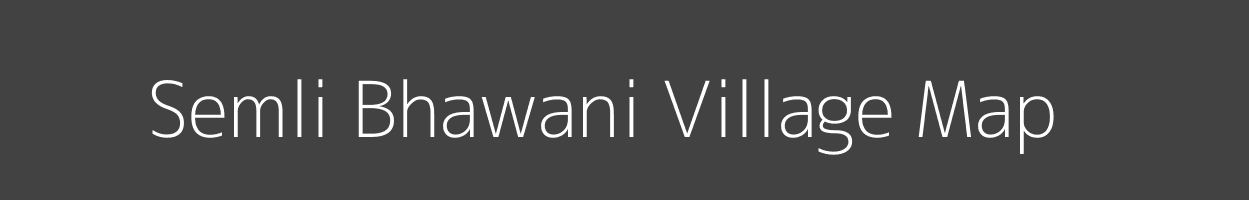 Map of Semli Bhawani Village in Rajasthan Image