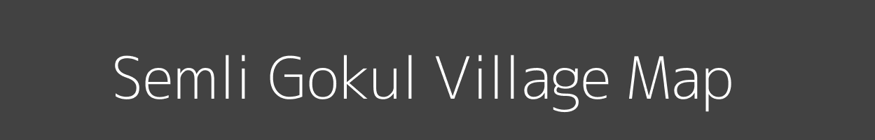 Map of Semli Gokul Village in Rajasthan Image