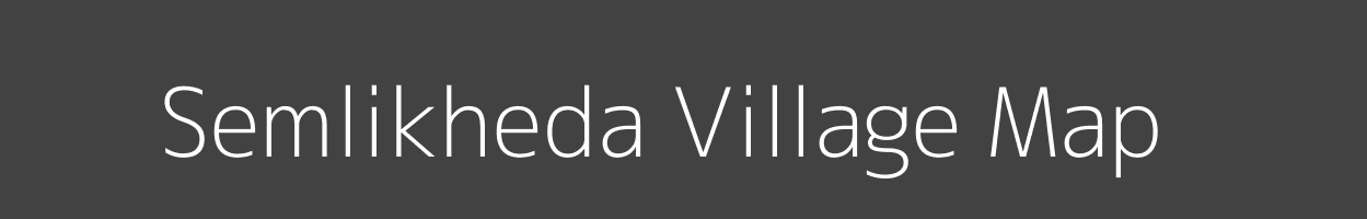 Map of Semlikheda Village in Madhya Pradesh Image