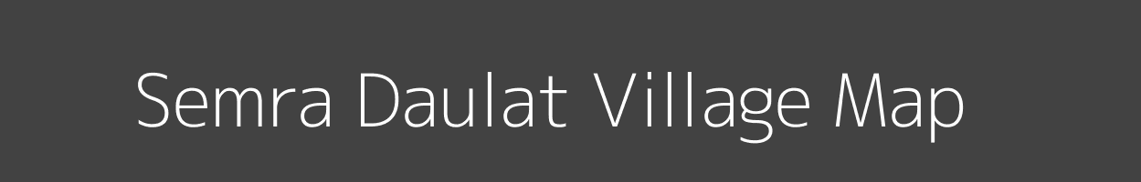 Map of Semra Daulat Village in Madhya Pradesh Image