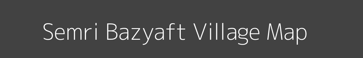 Map of Semri Bazyaft Village in Madhya Pradesh Image