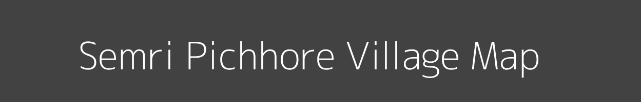 Map of Semri Pichhore Village in Madhya Pradesh Image