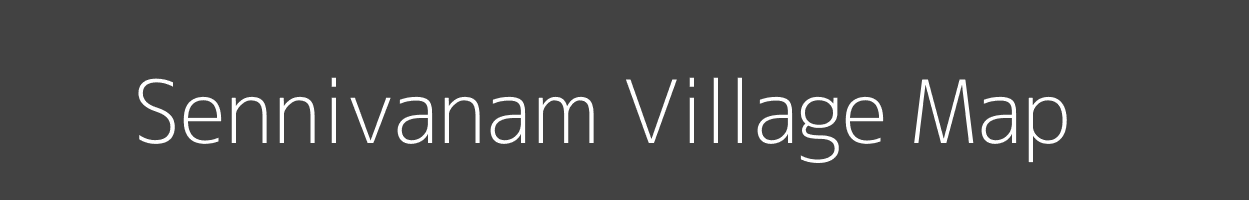 Map of Sennivanam Village in Tamil Nadu Image