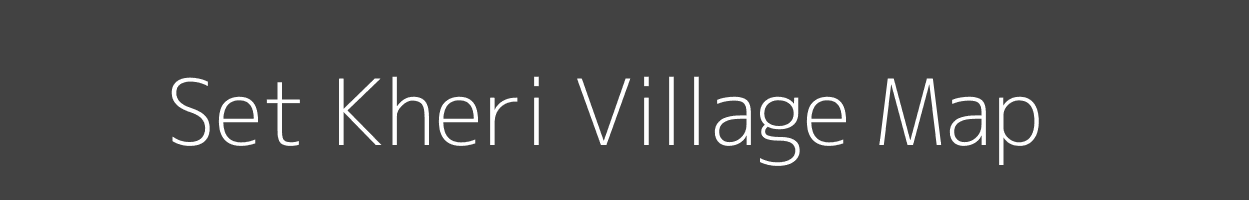 Map of Set Kheri Village in Rajasthan Image