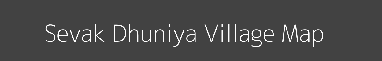 Map of Sevak Dhuniya Village in Gujarat Image