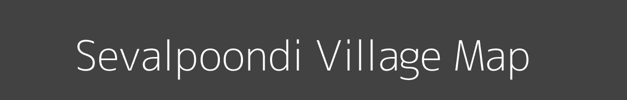 Map of Sevalpoondi Village in Tamil Nadu Image