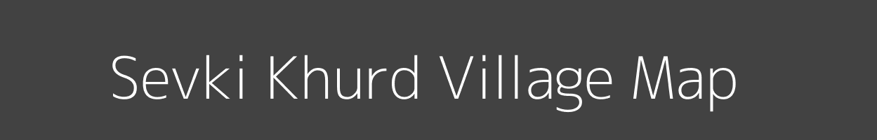 Map of Sevki Khurd Village in Rajasthan Image