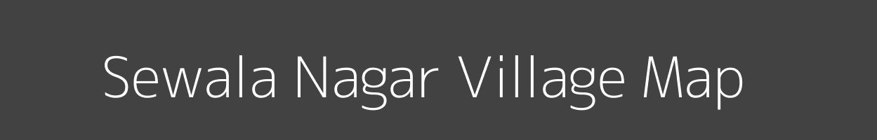 Map of Sewala Nagar Village in Rajasthan Image