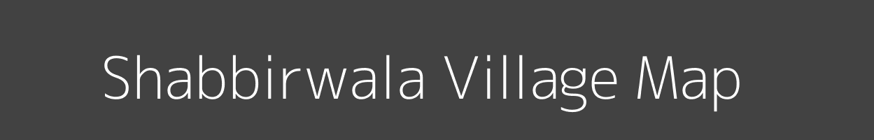 Map of Shabbirwala Village in Uttar Pradesh Image