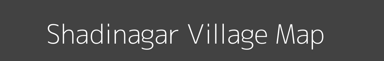 Map of Shadinagar Village in Uttar Pradesh Image