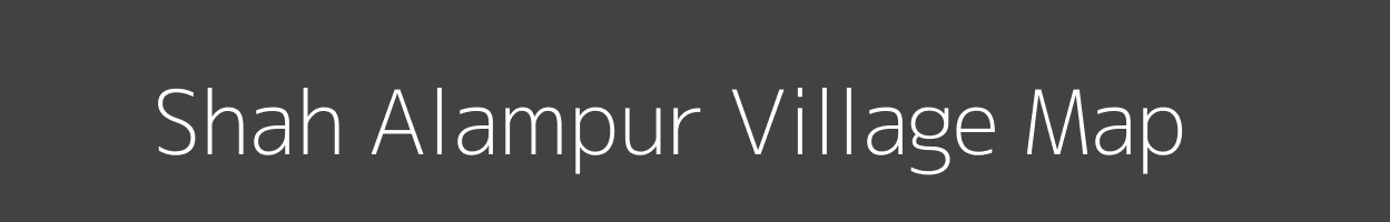 Map of Shah Alampur Village in Bihar Image